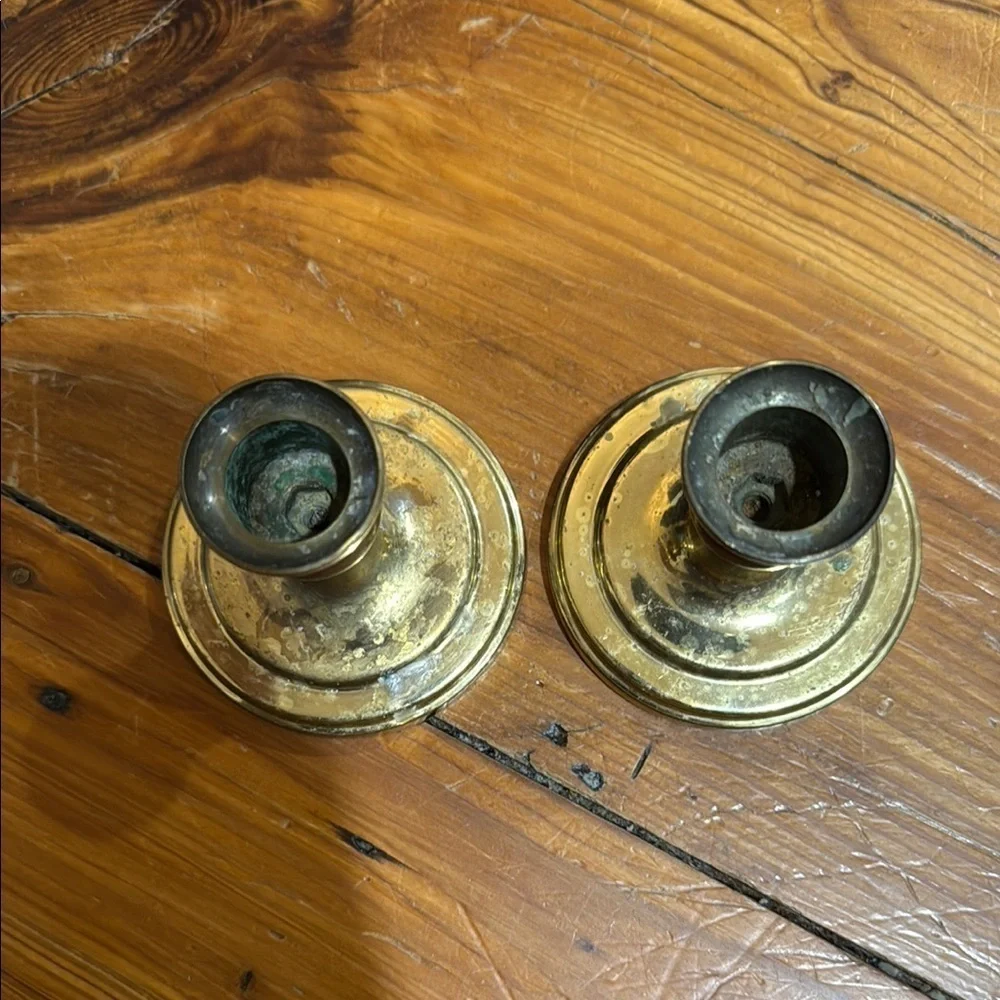 Baldwin Gold Accents Candle Holders with Classic Design